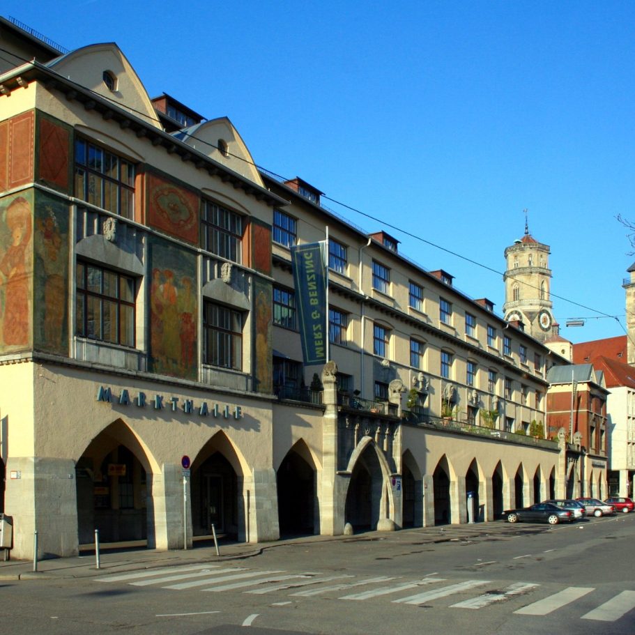 Die Markthalle in Stuttgart Die Markthalle in Stuttgart, Sitz der Landesstelle für Museen Baden-Württemberg.